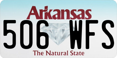 AR license plate 506WFS