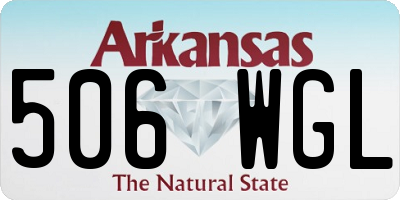 AR license plate 506WGL
