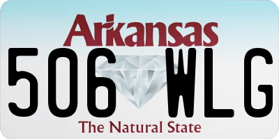 AR license plate 506WLG