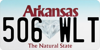 AR license plate 506WLT