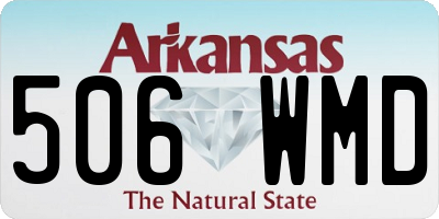 AR license plate 506WMD