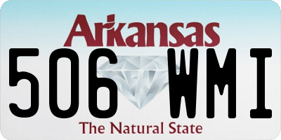 AR license plate 506WMI