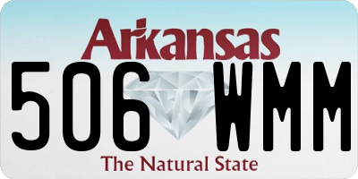 AR license plate 506WMM