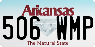 AR license plate 506WMP