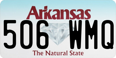 AR license plate 506WMQ