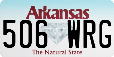 AR license plate 506WRG