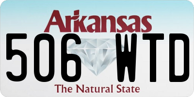 AR license plate 506WTD