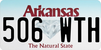 AR license plate 506WTH