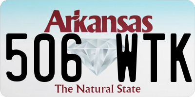 AR license plate 506WTK