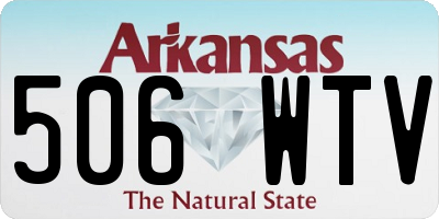 AR license plate 506WTV