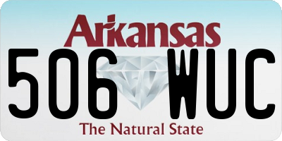 AR license plate 506WUC