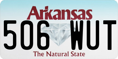 AR license plate 506WUT