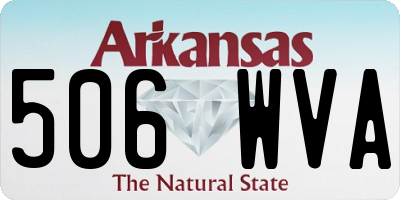 AR license plate 506WVA