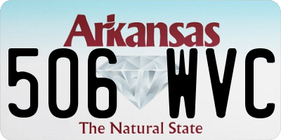 AR license plate 506WVC
