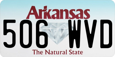 AR license plate 506WVD