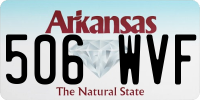 AR license plate 506WVF