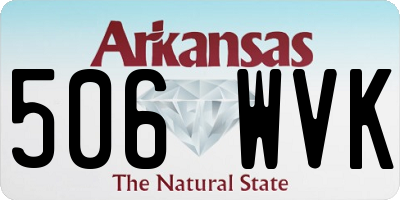 AR license plate 506WVK