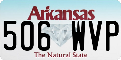 AR license plate 506WVP