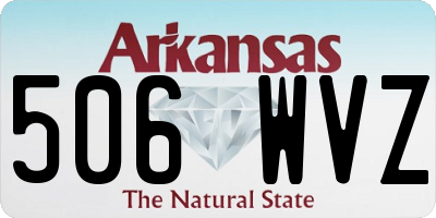 AR license plate 506WVZ