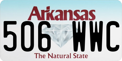 AR license plate 506WWC