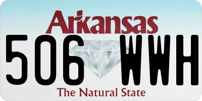 AR license plate 506WWH