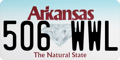 AR license plate 506WWL