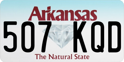 AR license plate 507KQD