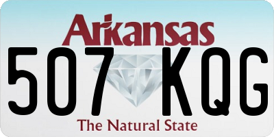 AR license plate 507KQG
