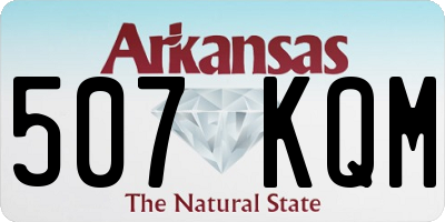 AR license plate 507KQM