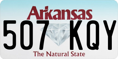 AR license plate 507KQY