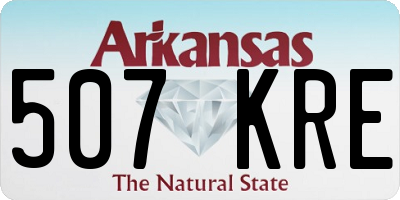 AR license plate 507KRE
