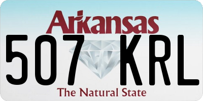 AR license plate 507KRL
