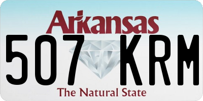 AR license plate 507KRM