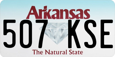 AR license plate 507KSE