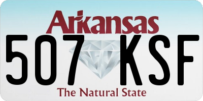 AR license plate 507KSF