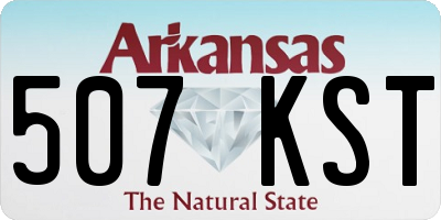 AR license plate 507KST