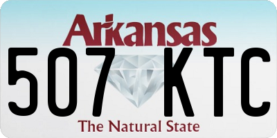 AR license plate 507KTC