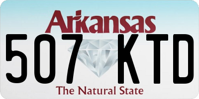 AR license plate 507KTD