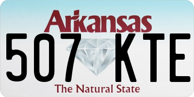 AR license plate 507KTE