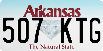 AR license plate 507KTG