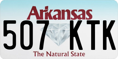 AR license plate 507KTK