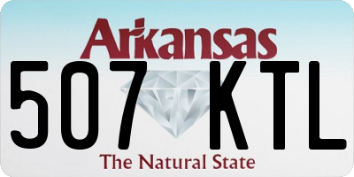 AR license plate 507KTL