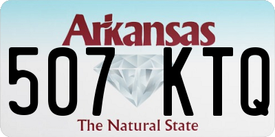 AR license plate 507KTQ