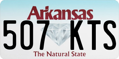 AR license plate 507KTS