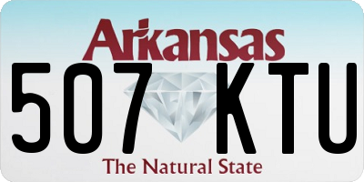 AR license plate 507KTU