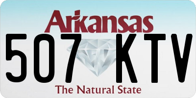 AR license plate 507KTV