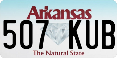 AR license plate 507KUB