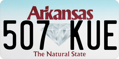 AR license plate 507KUE