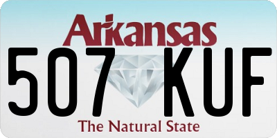AR license plate 507KUF
