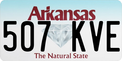 AR license plate 507KVE